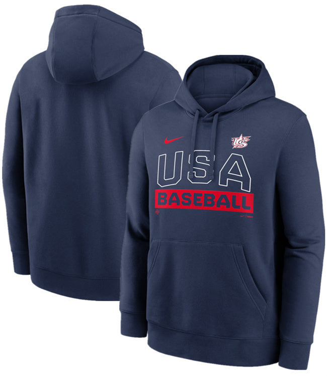 USA Baseball Navy 2026 World Baseball Classic Club Hoodie