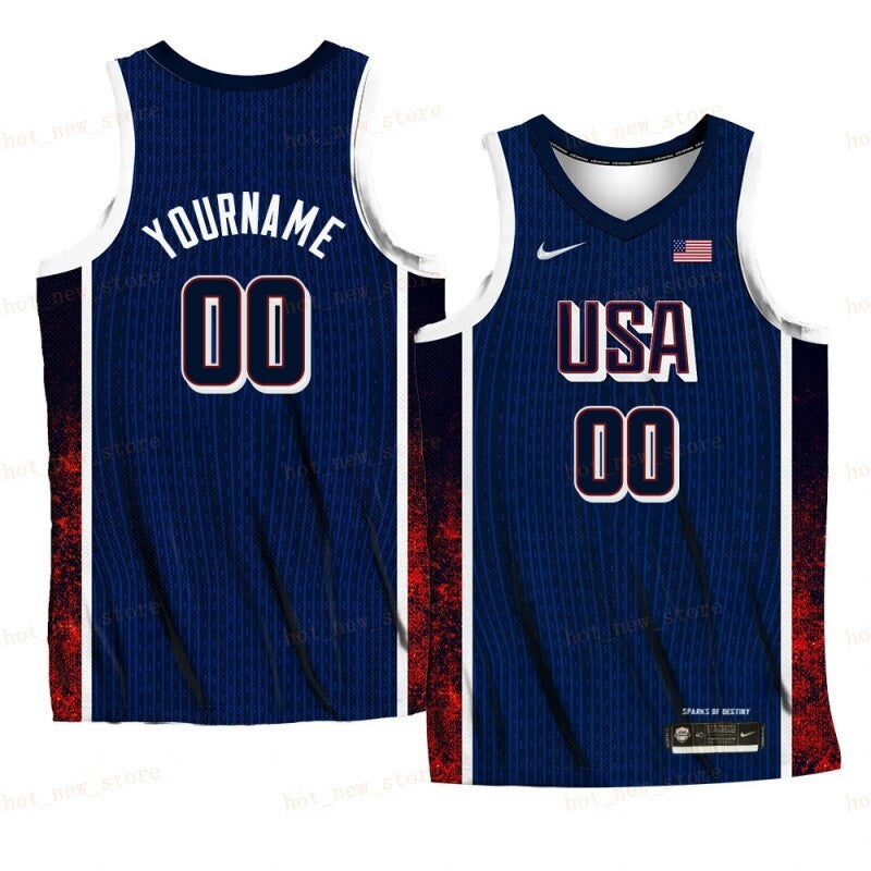 USA Team 2024 Paris Olympics Navy Home