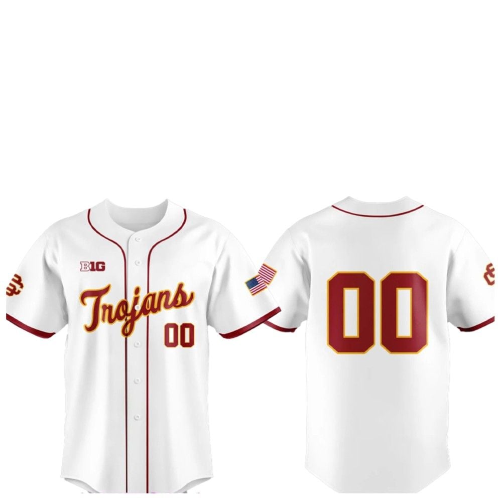 USC Trojans Baseball Classic Script Special Baseball Jersey - Grishko.com T-Shirts, Hoodie, Sweatshirt (Image 2)