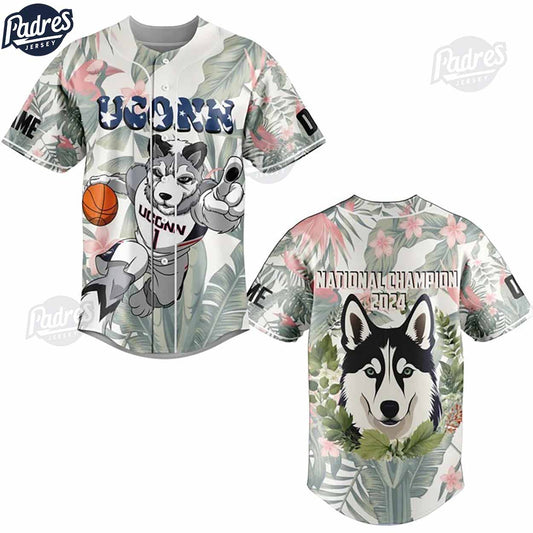 Uconn Huskies National championship 2024 Basketball Baseball Jersey - Padres Jersey Oasis: Elevate Your Baseball Style...