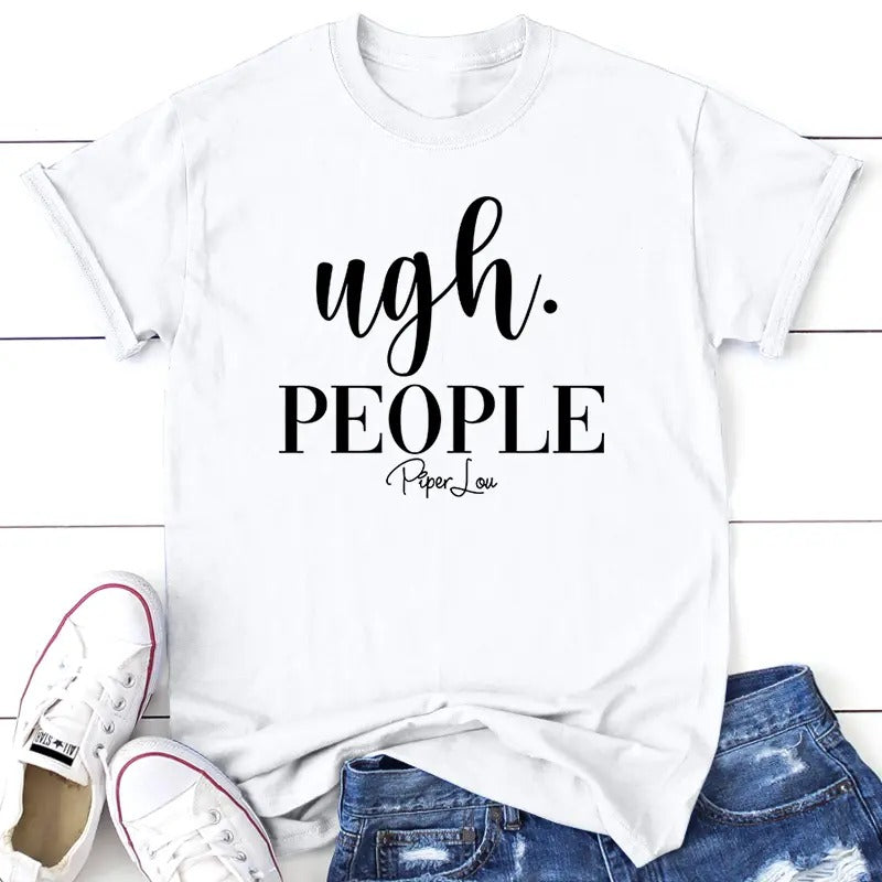 Ugh. People Hoodie, Printed in the USA hoodie #funny #cute #girly T-Shirts, Sweatshirt | WearSparks.com