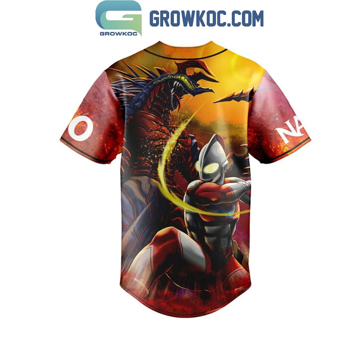 Ultraman Rising Animation 2024 Personalized Baseball Jersey