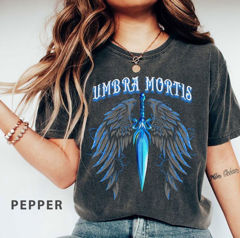 Umbra Mortis Hunt t-shirt, Bryce Danika Ruhn Danaan Rhysand, Sarah J Maas, SJM merch, Crescent City tshirt, iprintasty,...