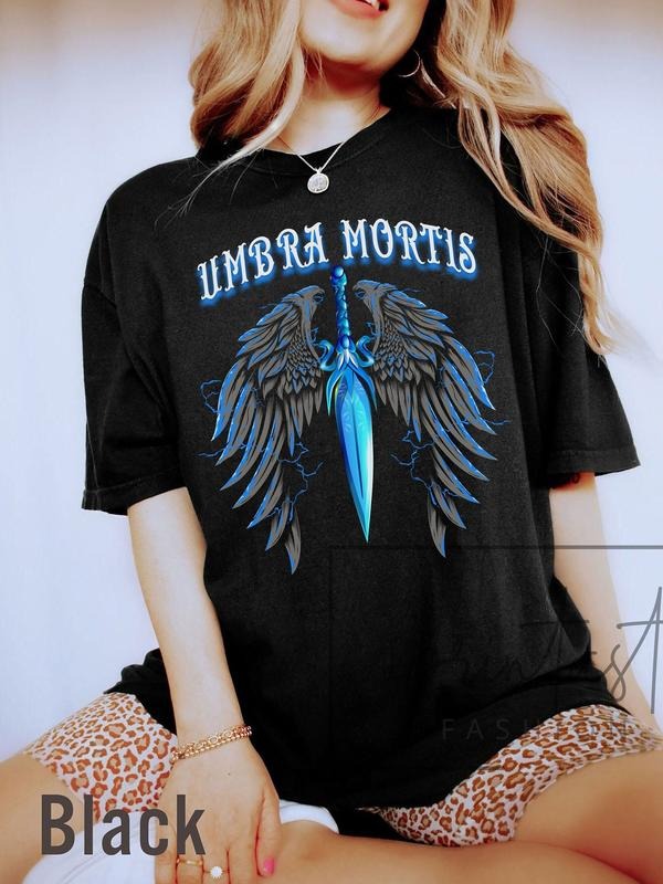 Umbra Mortis Hunt t-shirt, Bryce Danika Ruhn Danaan Rhysand, Sarah J Maas, SJM merch, Crescent City tshirt, iprintasty,...