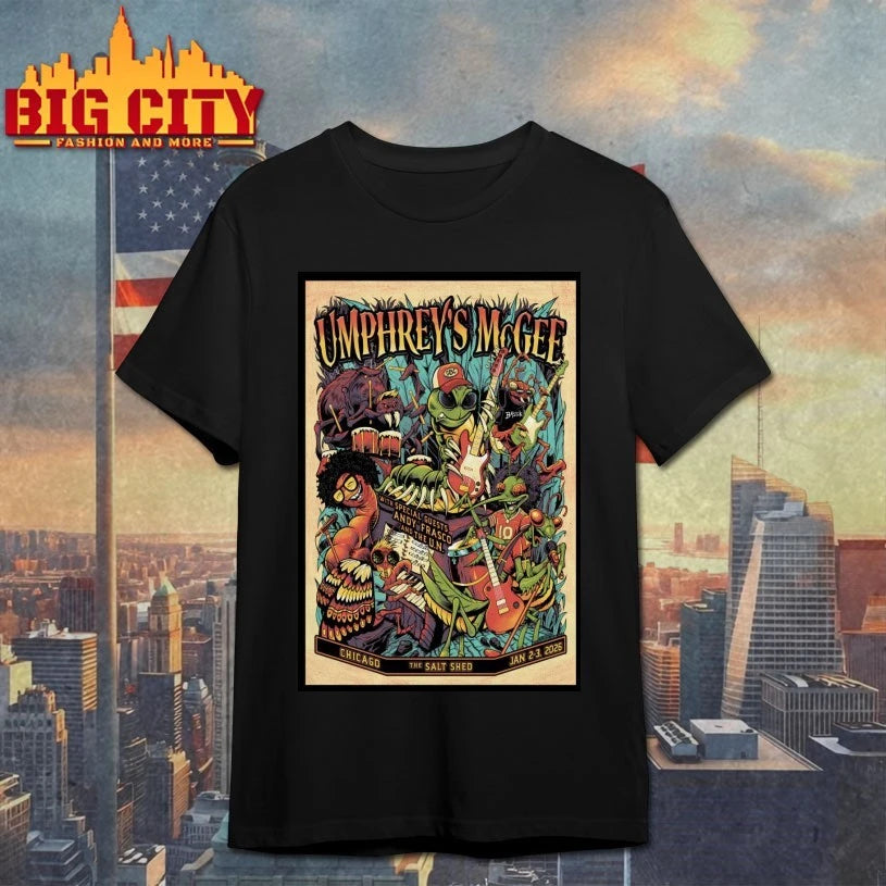 Umphrey’s McGee Event Chicago IL On Jan 2-3 2026 Poster Shirt