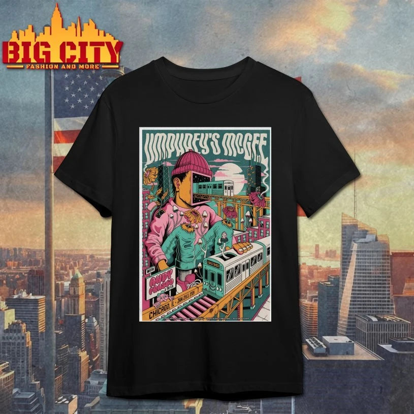 Umphrey’s McGee Jan 2-3 2026 The Salt Shed In Chicago IL Poster Shirt