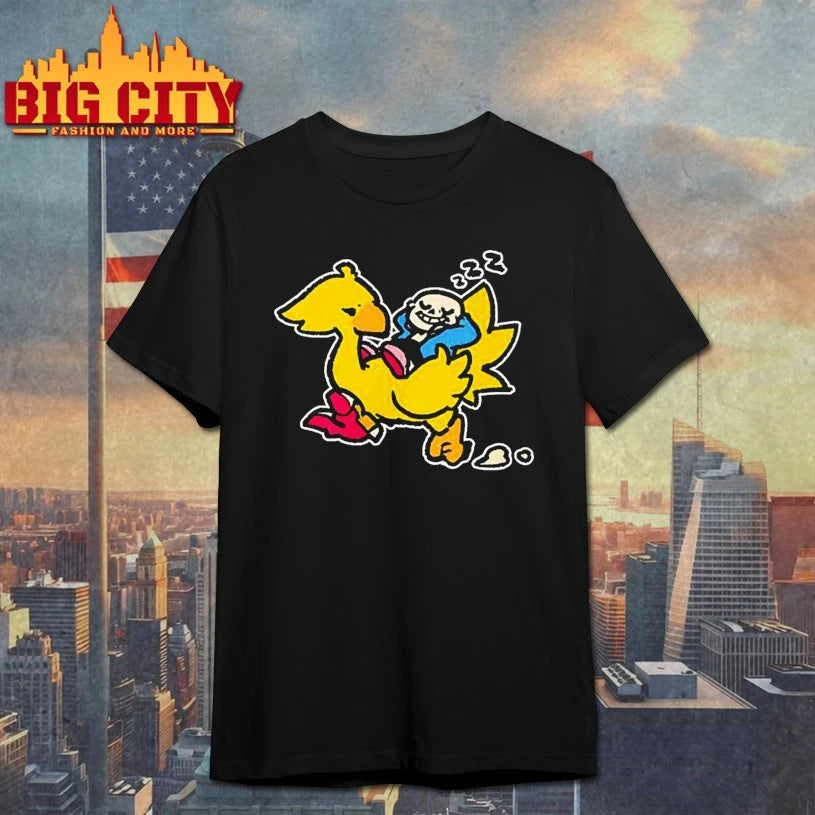 Undertale Merch Sans And Chocobo shirt