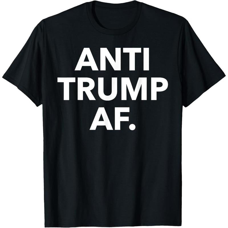 Unisex Adults Anti Trump, Feminists, Pro-Immigration - Black - Small - Short Sleeve - T-Shirt Hoodie, Sweatshirt