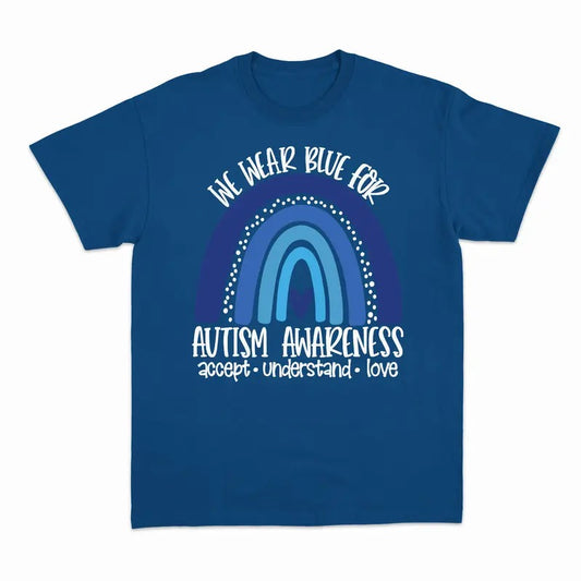 Unisex Autism Shirts Awareness TShirt, In April We Wear Blue, Autism Month, In April We Wear Blue Hoodie, Sweatshirt