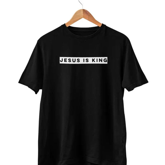 Unisex Jesus Is King T-shirt Christian T-shirt Jesus Christian Tee Slogan Hipster Unisex T-shirt  sweater and hoodie...