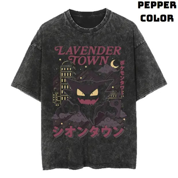 Unisex Lavender Town Legends T-shirt  , FOR UNISEX Menswear Top Tshirt Streetwear Hoodie, Sweatshirt | WearSparks.com