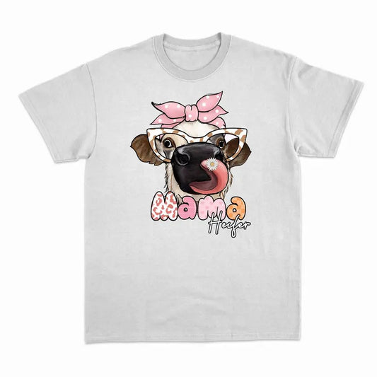 Unisex Mama Heifer Shirt, Highland Cow   T-Shirt  , Sweatshirt  and Hoodie | WearSparks.com