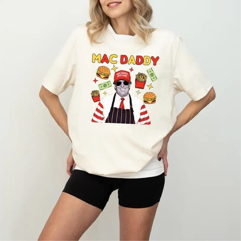 Unisex Trumpp Mac Daddy Shirt, Make America Great Again tee, Trumpp Fries Shirt, Trumpp Support Team Tee Hoodie, Sweatshirt