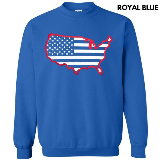 United States Red Coquette Puff Sweatshirt T-Shirts, Hoodie | WearSparks.com