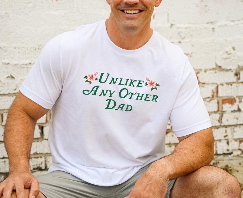 Unlike Any Other Dad Golf Shirt Golf Dad Tee Father's Day Golf Gift Best Dad By Par Shirt Golf Dad T-shirt Gift Golf Dad...