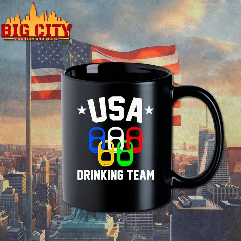 Usa Drinking Team Graphic Shirt