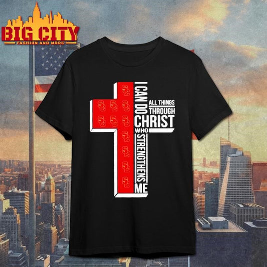 Usc Trojans Womens Basketball I Can All Things Do Through Christ Who Strengthens Me Shirt