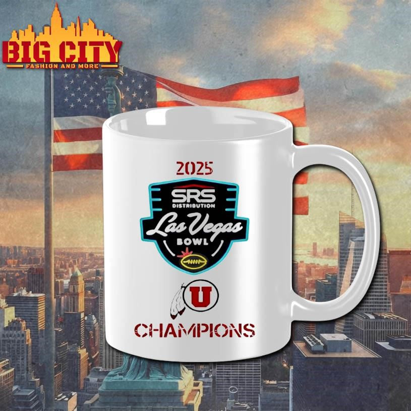 Utah Utes Las Vegas Bowl Champions 2025 Shirt