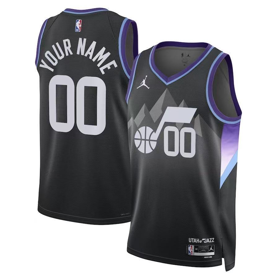 Utah Jazz 25 Season Jazz Team Black