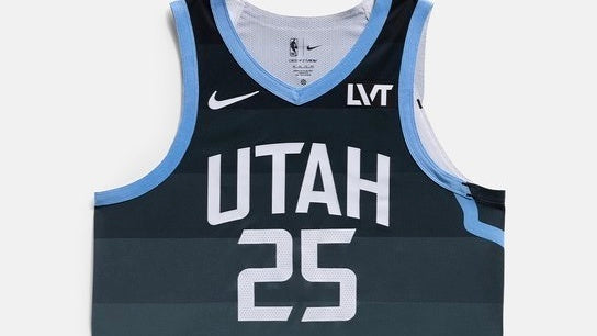 Utah Jazz Mountain-Inspired City Edition Style 1