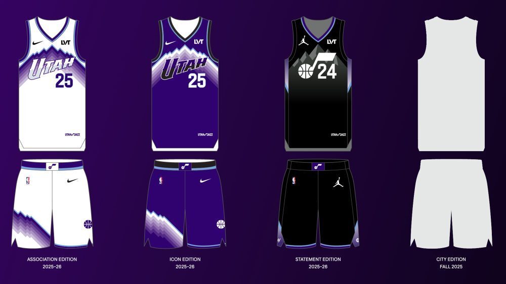 Utah Jazz Unveil New Uniforms