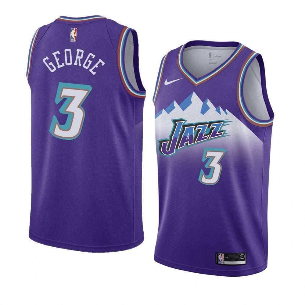 Utah Jazz #3 Keyonte George 2023 NBA Draft Men Purple Jersey 2022-2023 Classic Edition
