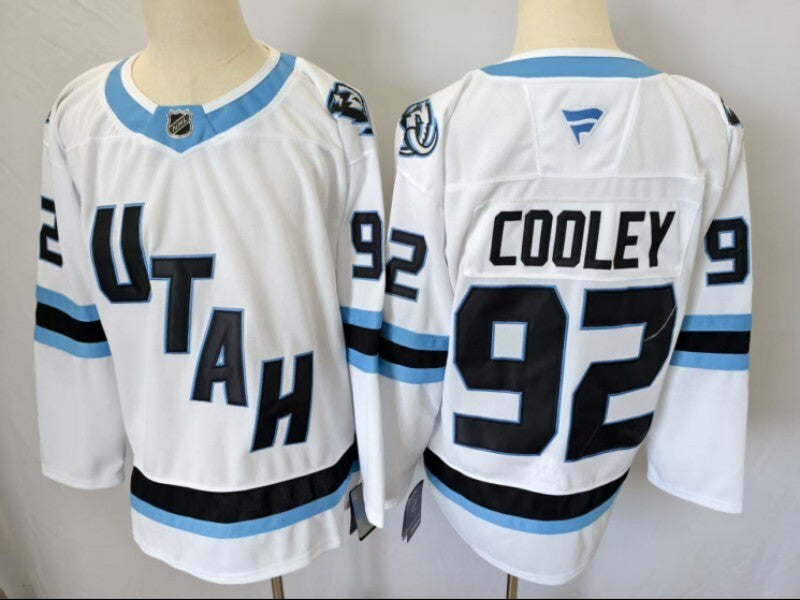 Utah Mammoth #92 Logan Cooley Utah Mammoth Style 3