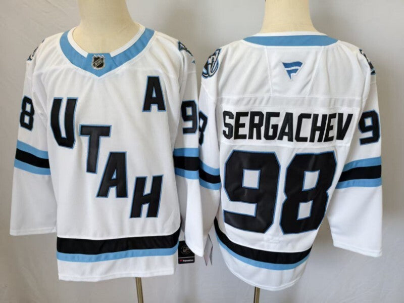 Utah Mammoth #98 Mikhail Sergachev Utah Mammoth Style 3