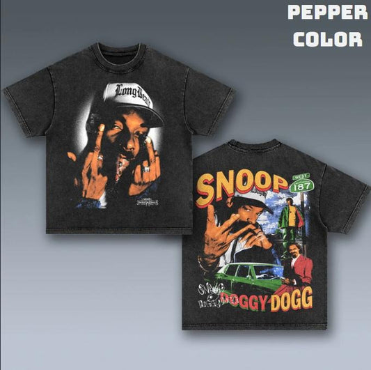 VINTAGE TEE | S.DOGG, Double Sided Prints Vintage T-Shirt, Graphic Tee Shirt, Unisex T-Shirt, Gift For Him, Crewneck...