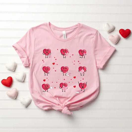 Valentine Book Lover Shirt, Teacher Heart Reading Shirt, Valentine Gifts For Bookish, Valentines Day Teacher T Shirt,...