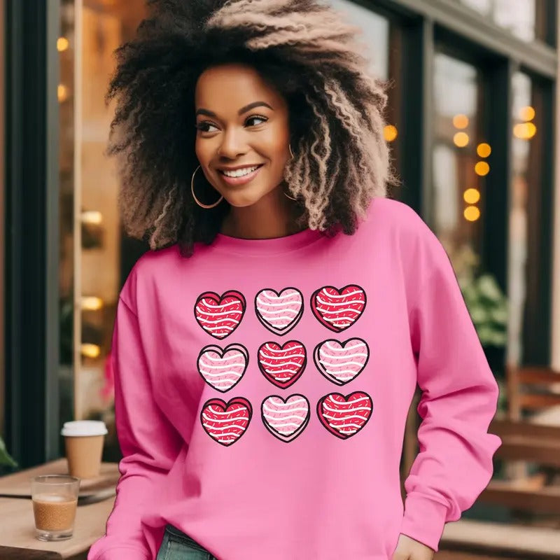 Valentines Ghost Sweatshirt, Cute Valentines Sweatshirt, Be Mine Sweatshirt, Valentines Day, Conversation Hearts Shirt, I...