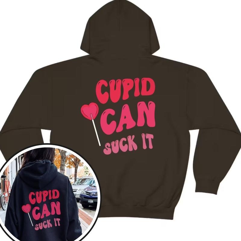 Valentines Hoodie, Hoodie Words on Back T-Shirts, Sweatshirt | WearSparks.com
