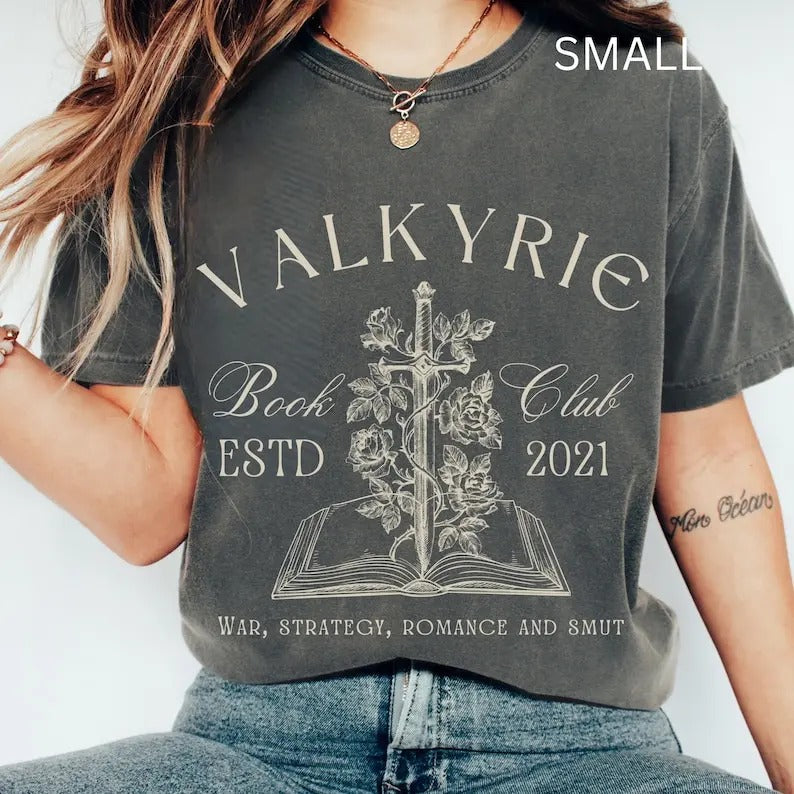 Valkyrie ACOTAR shirt Sarah J Maas Acotar Merch Velaris Shirt SJM merch Bookstagram Sarah J Maas Merch Velaris Shirt...