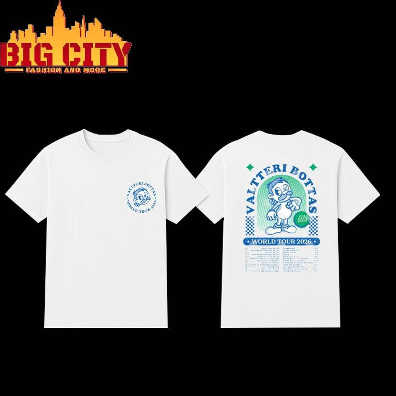 Valtteri Bottas World Tour 2026 Two Sided Shirt