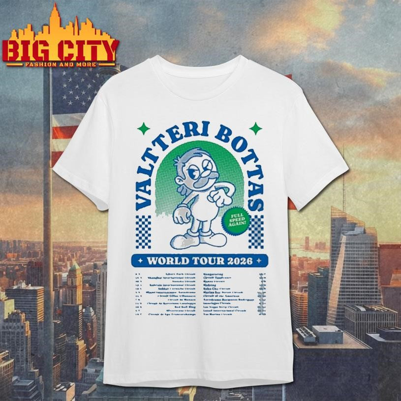 Valtteri Bottas World Tour 2026 Shirt