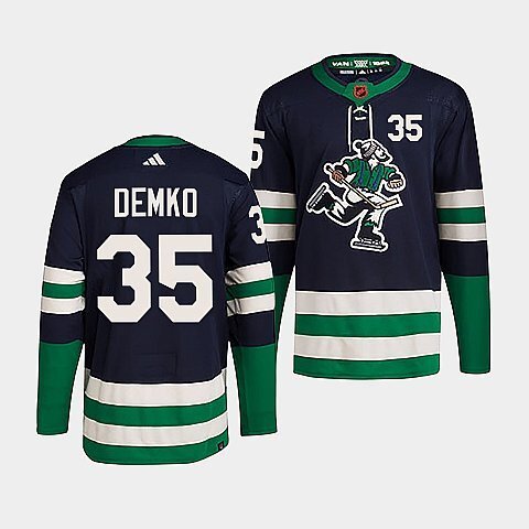 Vancouver Canucks #35 thatcher-demko-navy-2022reverse-retro-2.0-authentic-primegreen-jersey