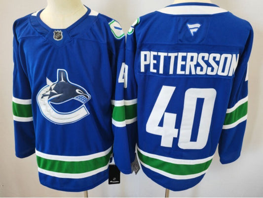 Vancouver Canucks #40 Elias Pettersson Style 1