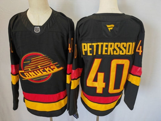 Vancouver Canucks #40 Elias Pettersson Style 2