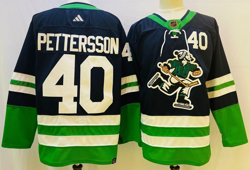 Vancouver Canucks #40 Elias Pettersson Style 5