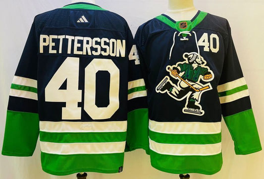 Vancouver Canucks #40 Elias Pettersson Style 5
