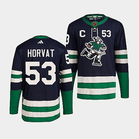 Vancouver Canucks #53 bo-horvat-navy-2022reverse-retro-2.0-authentic-primegreen-jersey