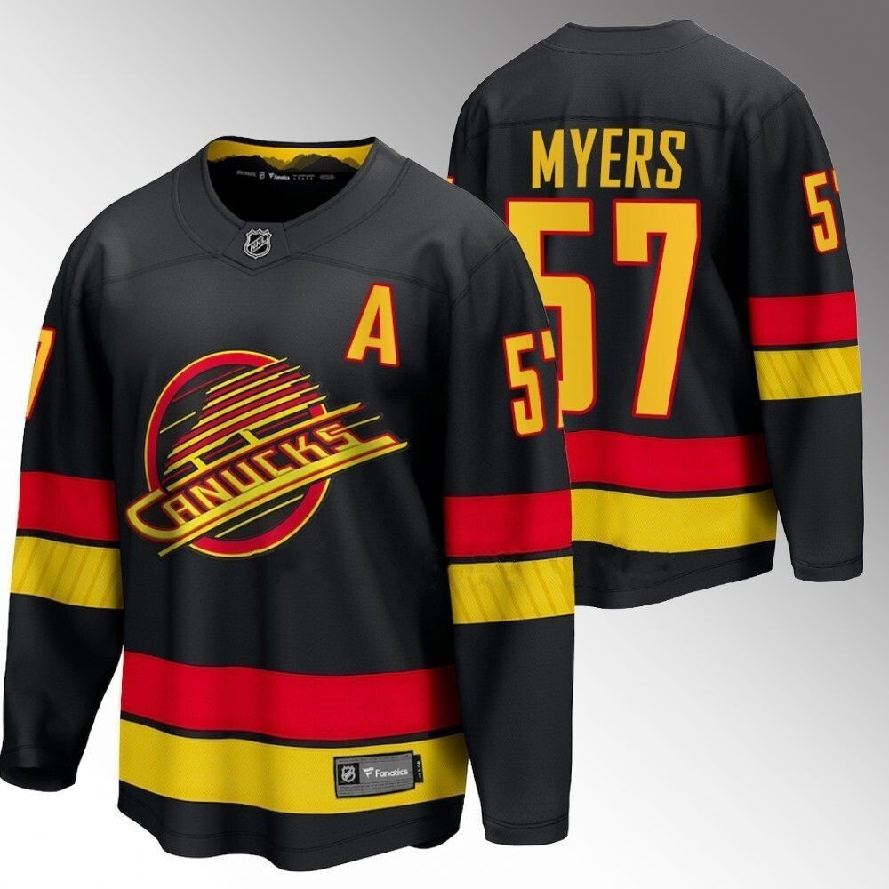 Vancouver Canucks #67 Tyler Myers Black 2023-24 Alternate