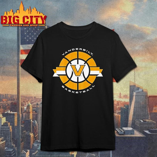 Vanderbilt Basketball Classic Circle Logo Shirt