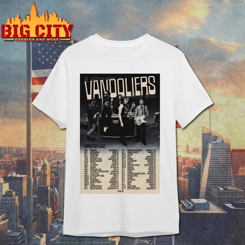 Vandoliers World Tour 26-Portrait Poster Shirt