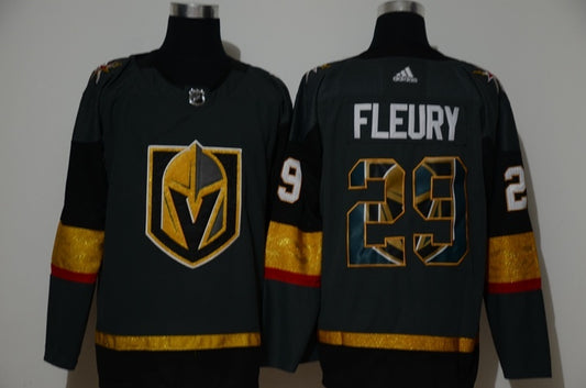 Vegas Golden Knights #29 Marc-Andre Fleury Team LOGO Edition