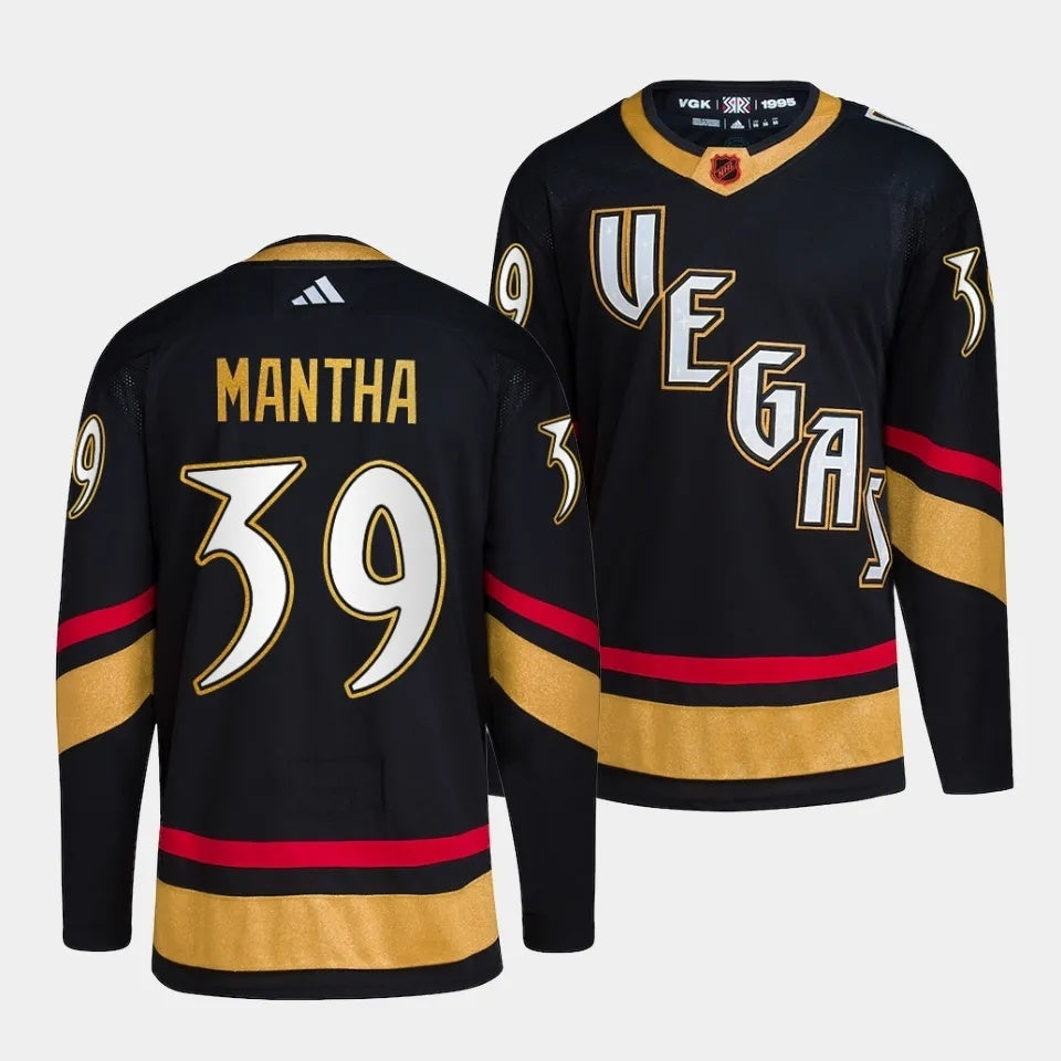 Vegas Golden Knights #39 Anthony Mantha Reverse Retro 2.0 Black
