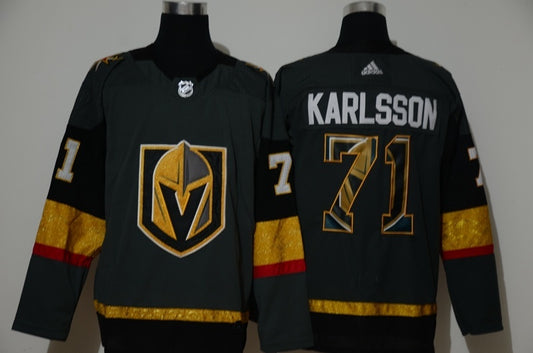 Vegas Golden Knights #71 William Karlsson Team LOGO Edition