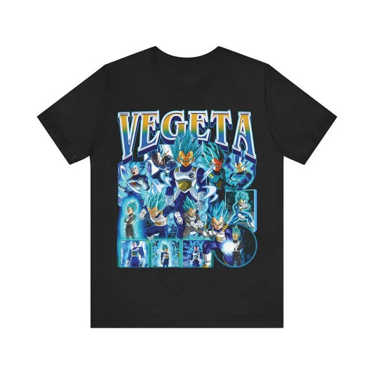 Vegeta Blue Shirt Vegeta Super Saiyan Blue Dragonball Anime T-Shirt, Sweatshirt, Hoodie | WearSparks.com