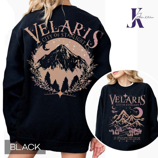 Velaris ACOTAR Shirt, Velaris City Of Starlight, The Night Court Shirt, SJM Merch Shirt, Court of Dreams, Rhysand Hoodie,...