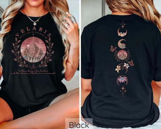 Velaris City Of Starlight Shirt, SJM Velaris Sweatshirt, The Night Court Shirt, SJM Merch Shirt, Acotar Shirt, Velaris...